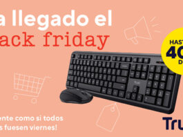 Hasta un 40% de descuento en productos Trust en este Black Friday