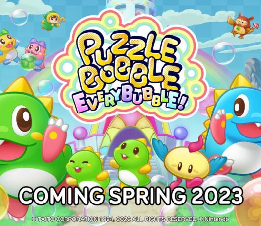 Puzzle Bobble Everybubble! llegará en 2023 en formato físico para Nintendo Switch Puzzle Bobble EveryBubble!