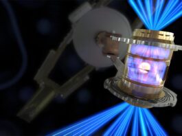 Avance en la fusión del NIF: No tan decisivo como podría pensarse Para crear la ignición por fusión, la energía láser de la Instalación Nacional de Ignición se convierte en rayos X dentro del hohlraum, que luego comprime una cápsula de combustible hasta que implosiona, creando un plasma de alta temperatura y alta presión