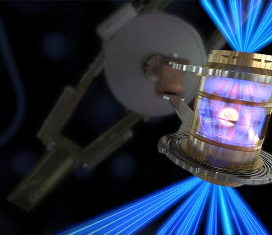 Avance en la fusión del NIF: No tan decisivo como podría pensarse Para crear la ignición por fusión, la energía láser de la Instalación Nacional de Ignición se convierte en rayos X dentro del hohlraum, que luego comprime una cápsula de combustible hasta que implosiona, creando un plasma de alta temperatura y alta presión