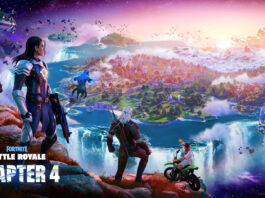 Geralt de Rivia se suma como nuevo personaje en la cuarta temporada de Fornite Fornite cuarta temporada