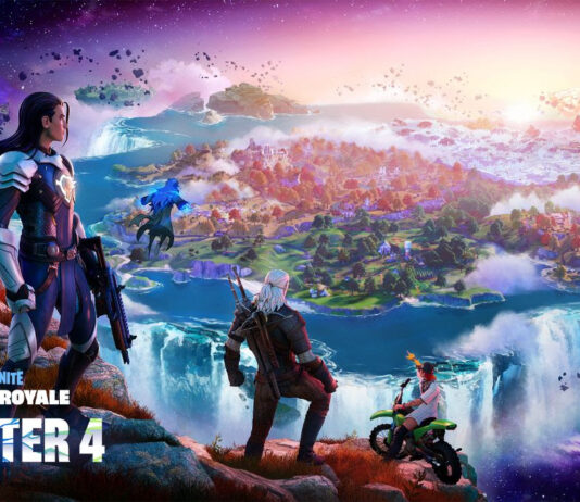 Geralt de Rivia se suma como nuevo personaje en la cuarta temporada de Fornite Fornite cuarta temporada