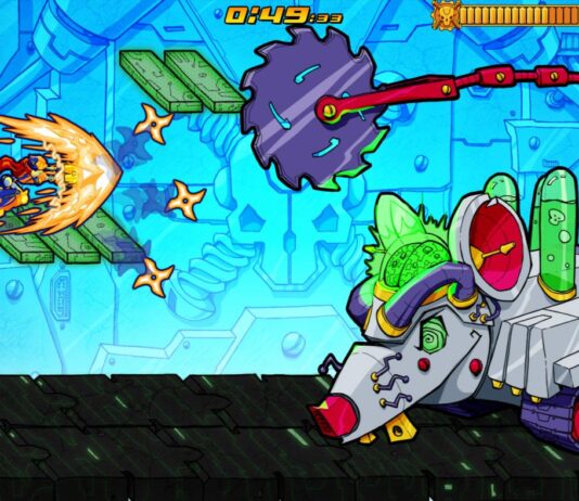 La acción de los robots ninja llega con Bot Gaiden