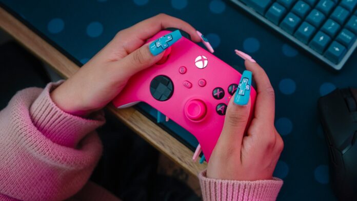 mando xbox deep pink