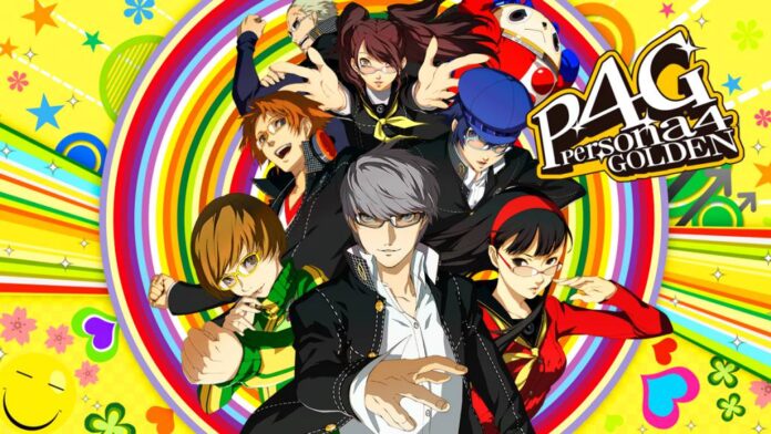 Persona 4 Golden portada