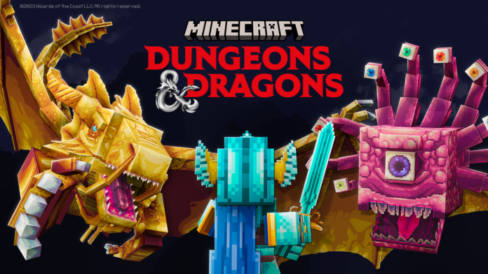 DLC de Dungeons-Dragons en Minecraft
