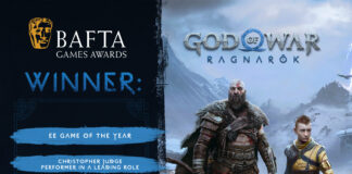 God of War Ragnarök arrasa en los premios BAFTA God of War Ragnarok en los premios Bafta