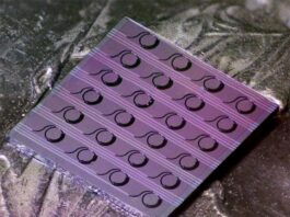 Desarrollan nueva tecnología láser de niobato de litio, que podría ser usada en computación cuántica Un chip desarrollado en el estudio del láser