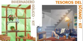 Los Sims 4 amplían su catálogo con los Kits Invernadero Idílico y Tesoros del Sótano Sims 4 portada kits abril