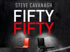 En mayo, «Cincuenta Cincuenta», de Steve Cavanagh