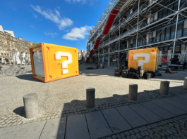 Estreno Super Mario Bros: La Película – Universal Pictures International France se asocia con Twitch para crear una sorpresa de Super Mario Bros en el Centro Pompidou super mario bros la pelicula