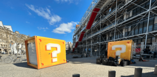 Estreno Super Mario Bros: La Película – Universal Pictures International France se asocia con Twitch para crear una sorpresa de Super Mario Bros en el Centro Pompidou super mario bros la pelicula