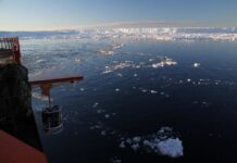 Los niveles de oxígeno en el océano profundo de la Tierra están disminuyendo Se desplegó un instrumento desde el costado de un barco para recopilar lecturas de temperatura, salinidad y presión en el Océano Antártico