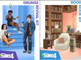 Llega a los Sims 4 los Kits Vuelta al Grunge y Rincón de lectura para inicios de junio portada kits sims 4