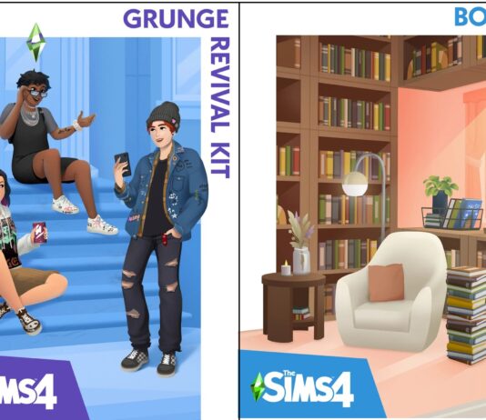 Llega a los Sims 4 los Kits Vuelta al Grunge y Rincón de lectura para inicios de junio portada kits sims 4