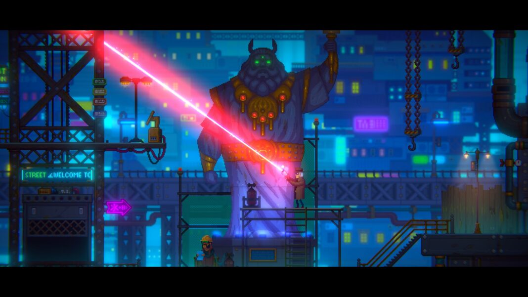 Tales of the neon sea - escenario gameplay