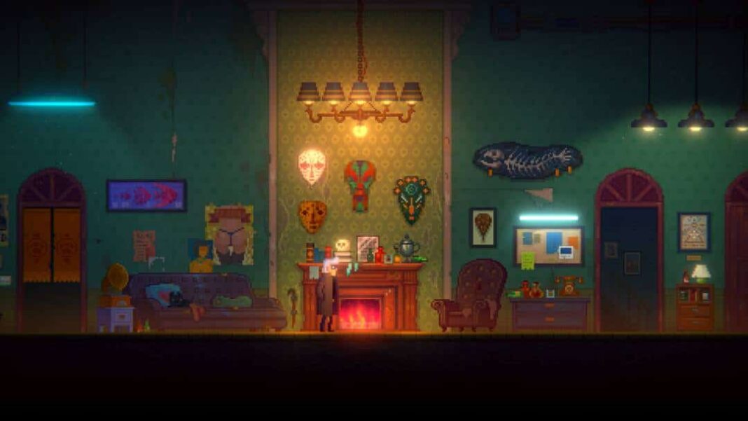 Tales of the neon sea - casa de Rex