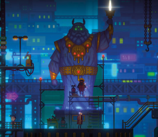 Tales of the Neon Sea – Análisis Tales of the neon sea - escenario gameplay