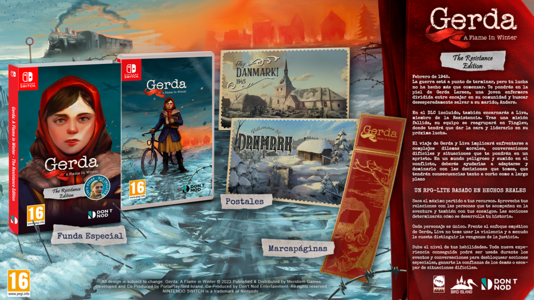 resistance edicion especial gerda a flame in winter