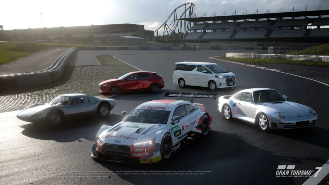 La actualización 1.36 de Gran Turismo 7 agrega cuatro nuevos autos