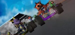 Spyro vs Crash racing
