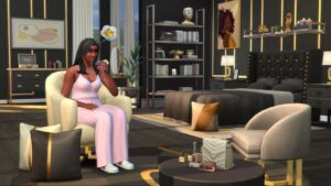 lujo moderno sims 4