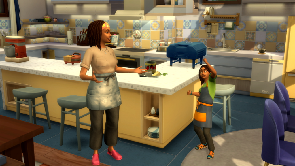 Sims 4 chef en casa