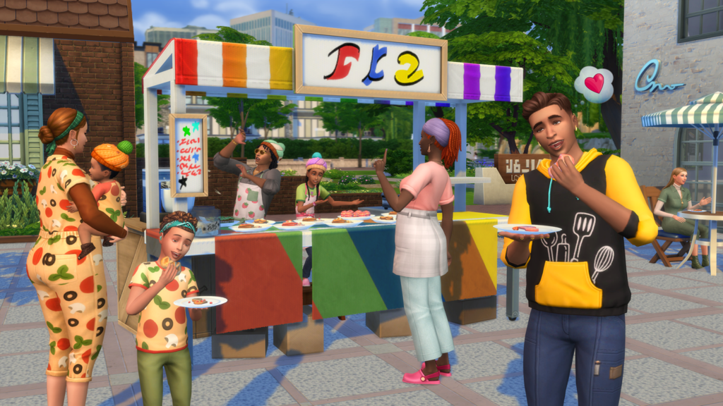 Sims 4 chef en casa