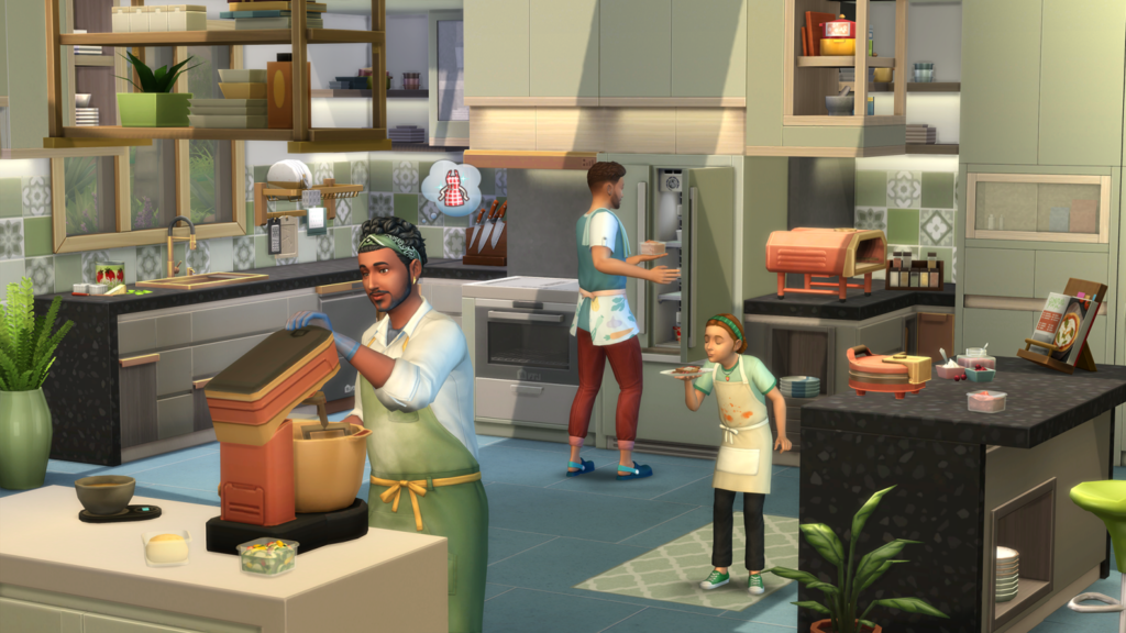 Sims 4 chef en casa