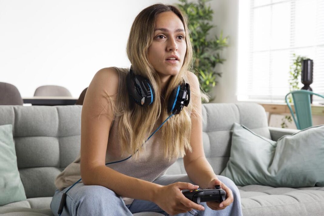 mujeres jugadoras de videojuegos