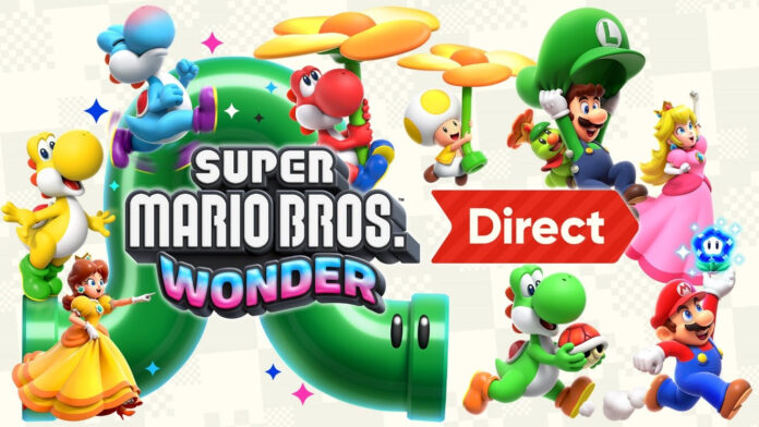 presentación de Super Mario Bros. Wonder Direct
