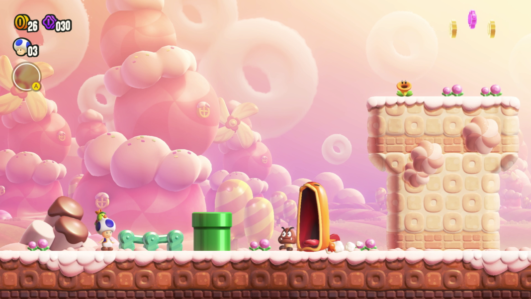 super mario bros wonder presentacion