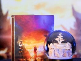 La Gold Saucer Glitter Globe limitada de FINAL FANTASY VII REBIRTH FINAL FANTASY VII REBIRTH