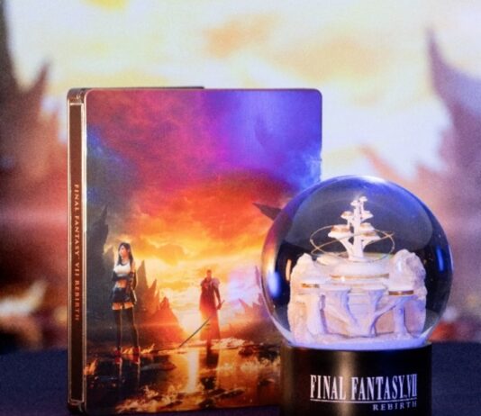 La Gold Saucer Glitter Globe limitada de FINAL FANTASY VII REBIRTH FINAL FANTASY VII REBIRTH