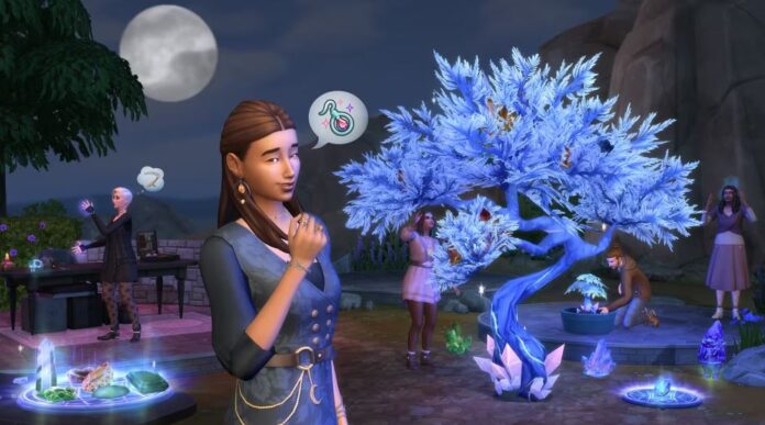 Los Sims 4 creaciones cristalinas