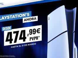 PlayStation 5 disponible por 474,99 euros hasta el 31 de marzo playstation 5