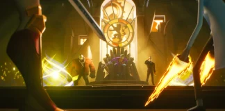 Jason Voorhees y el Agente Smith en Multiversus Jason Voorhees Agente Smith