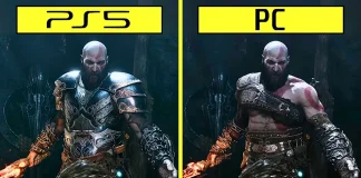 Diferencia de PS5 a PC en God of War Ragnarök Diferencia de PS5 a PC en God of War Ragnarök