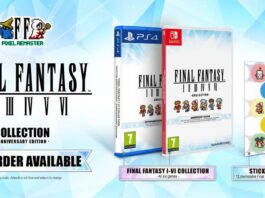Final Fantasy I-VI Pixel Remaster Collection llegará a las tiendas en formato físico en octubre Final Fantasy