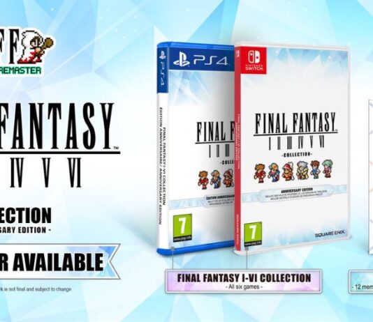 Final Fantasy I-VI Pixel Remaster Collection llegará a las tiendas en formato físico en octubre Final Fantasy