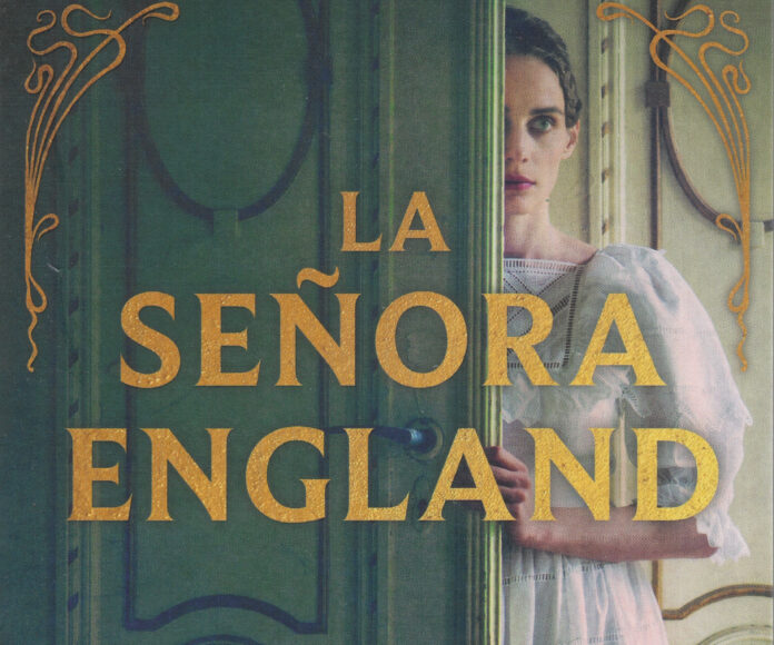 La señora England_destacado Fragmento de la portada de "La señora England" de Stacey Halls, publicada por Umbriel Editores.