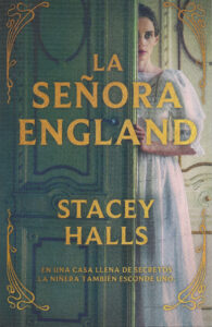 Portada de "La señora England" de Stacey Halls, publicada por Umbriel Editores.