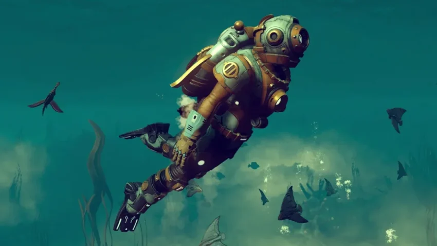 Pesca a No Man's Sky