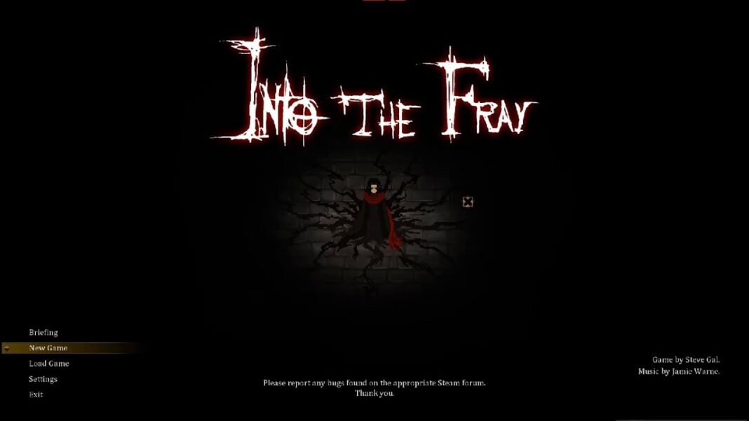 into the fray