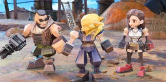 Las nuevas figuras poligonales de Final Fantasy VII se dirigen al portal de Square Enix