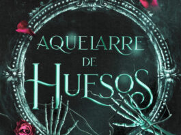 Da comienzo la saga «Aquelarre de huesos» de Harper L. Woods Portada de "Aquelarre de huesos" de Harper L. Woods, ilustrada por Opulent Designs.