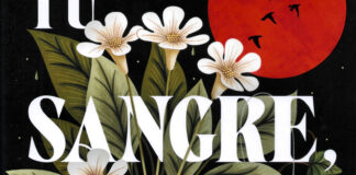 «Tu sangre, mis huesos»: la despedida del «yo» y la tristeza del ahora Portada de "Tu sangre, mis huesos" de Kelly Andrew, ilustrada por Micaela Alcaino.