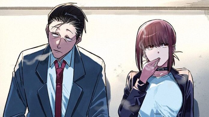 fumando juntos detras del super