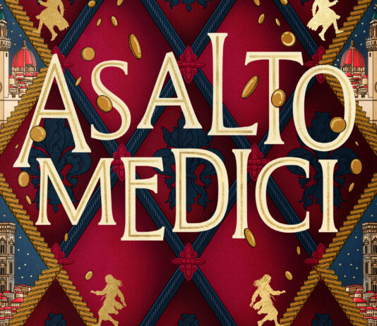 «Asalto Medici»: un plan seductor, unos ladrones intrigantes y alguna rueda mal puesta Portada de "Asalto Medici" de Caitlin Schneiderhan, publicada por Puck