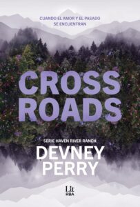 Portada de "CrossRoads" de Devney Perry, publicada por Lit RBA